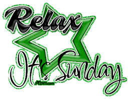 relax its sunday