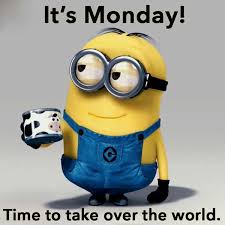minion monday take over world