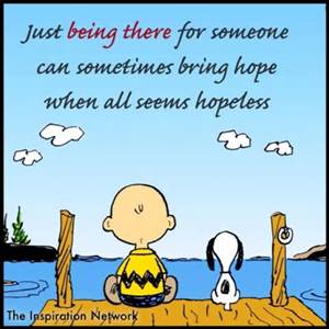 charlie b being ther for someone