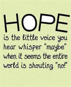hope voice maybe when no