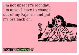 monday clothes and bra